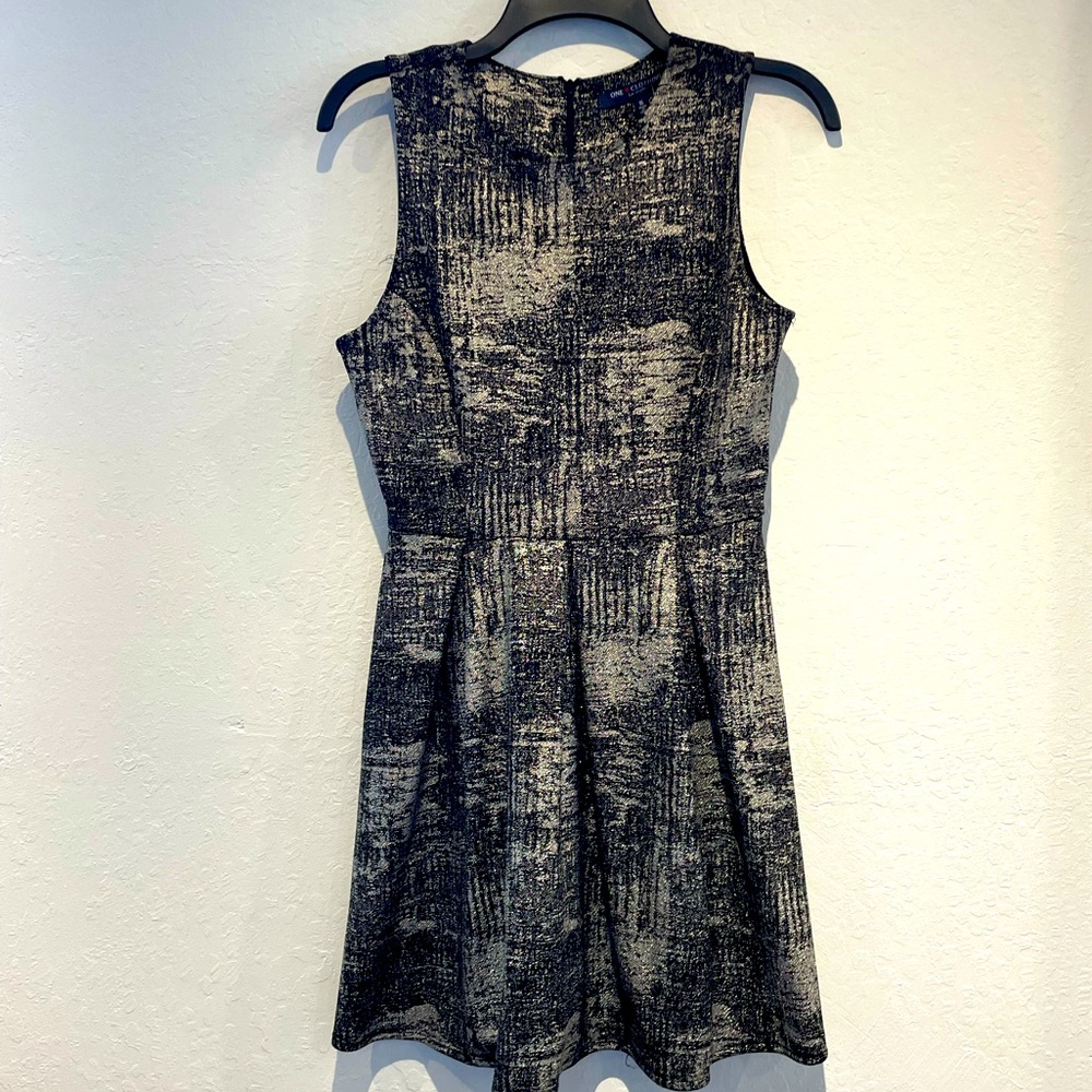Black and Gold Dress